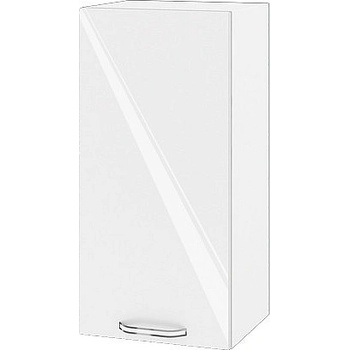 ИРИМ Горен кухненски шкаф Сити БФ-Бяло гланц-05-16 35 см