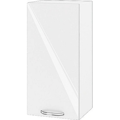 ИРИМ Горен кухненски шкаф Сити БФ-Бяло гланц-05-16 35 см