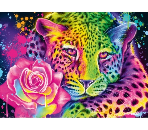 SCHMIDT Neon Leopard 1000 dielov