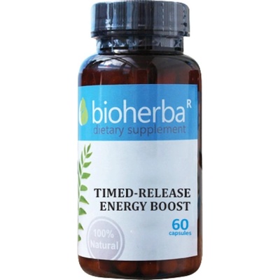 Bioherba Timed-Release Energy Boost [60 капсули]