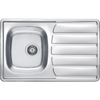 Alveus 1098938 - Кухненска мивка ZOOM 79x50 см сатен, за горен монтаж (AV0064)