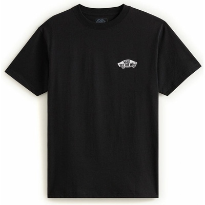 VANS Triko DOUBLE STANDARD SS TEE BLACK/WHITE