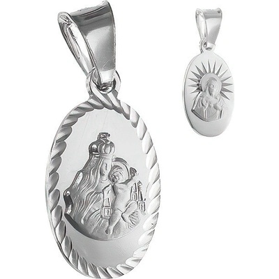 Argento Strieborný prívesok Škapuliar 85389