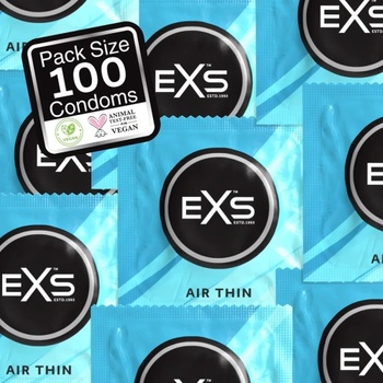 EXS Condoms 100 бр. Най-тънките презервативи EXS Air Thin