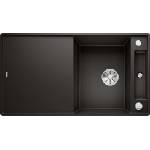 BLANCO Axia III 5 - Мивка от Silgranit, 91x50 см, с аксесоари, InFino, черна 525846 (525846) Мивка за вграждане