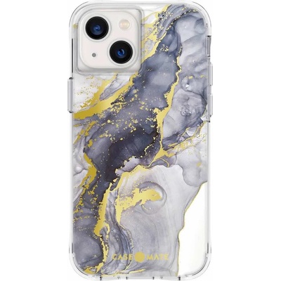 Case-Mate Tough Print Case - дизайнерски кейс с висока защита за iPhone 13 mini, iPhone 12 mini (лилав)