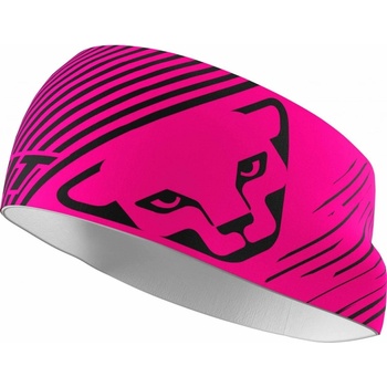 Dynafit Graphic Performance headband pink glo/striped