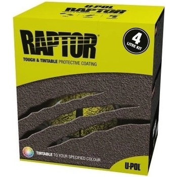 Raptor farebný tvrdý ochranný náter SET 1,05 l ral 9011 grafitová čierna