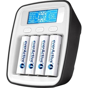 EVERACTIVE Зарядно у-во nimh r6, 03 aa/aaa с микропроцесор nc1000m everactive (ever-c-nc1000m) - caretech Зарядно за батерии