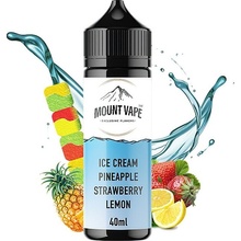 Mount Vape S & V Ice Cream Pineapple Strawberry Lemon 40 ml