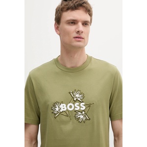 BOSS Памучна тениска (50536796)