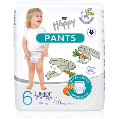 Bella Baby Happy Pants еднократни пелени гащички Junior Extra 16kg+ 19 бр