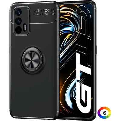 OPPO Realme GT Удароустойчив Metal Ring Калъф и Протектор