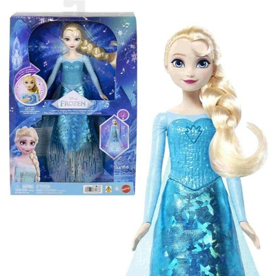 Frozen Anglicky zpívající panenka Elsa se světly JLJ07 – Zboží Dáma
