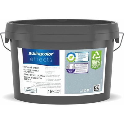 Swingcolor Barva s efektem třpytivým 1 l ice matná 6196.U0001.5592