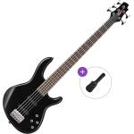 Cort Action Bass V Plus Basic SET Black 5-струнна бас китара