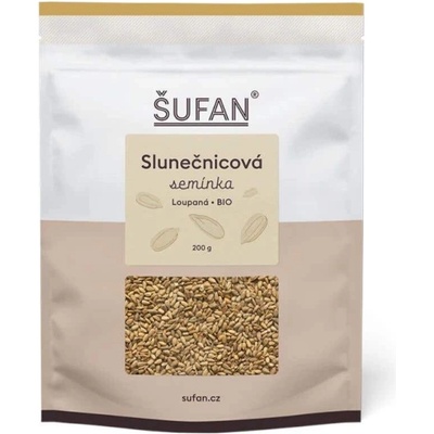 Šufan Slnečnicové semienka lúpané BIO 200 g