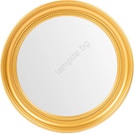 Globo B992510 - Стенно огледало Ø 39 см, златисто (GL8832)
