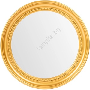 Globo B992510 - Стенно огледало Ø 39 см, златисто (GL8832)