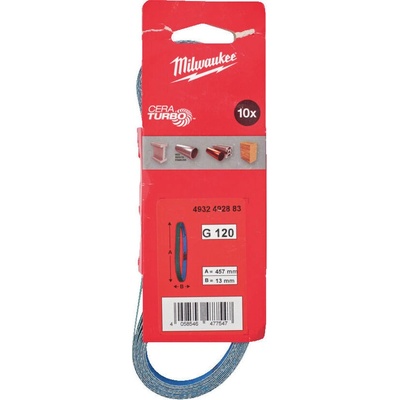 Milwaukee Шкурка G120 за M12FBFL13 10 броя (4932492883)