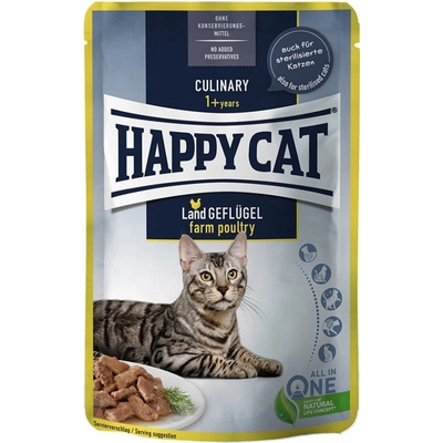 Happy Cat Culinary hydina 85 g