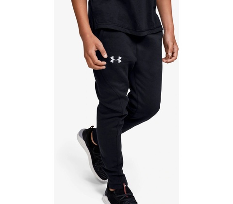 Under Armour chlapčenské teplaky Rival Solid Jogger Čierna