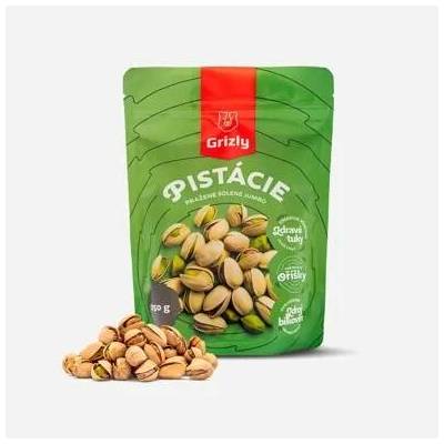 GRIZLY Pistácie pražené solené Jumbo 5 x 250 g