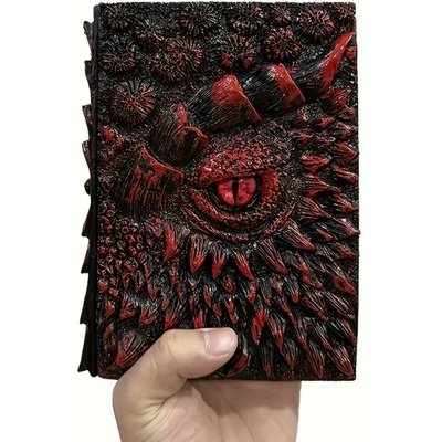 3D Zápisník „Dračí oko“ – Fantasy deník Barva: Hnědá