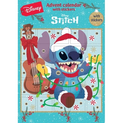 JIRI MODELS Adventní kalendář se samolepkami Lilo Stitch