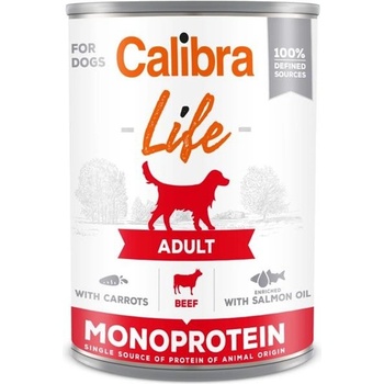 Calibra Dog Life Adult Beef with Carrots 400 g