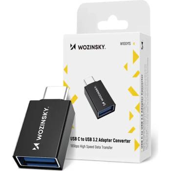 Wozinsky W10GY1S USB-C - USB-A 3.2 10Gb/s адаптер - черен (W10GY1S)