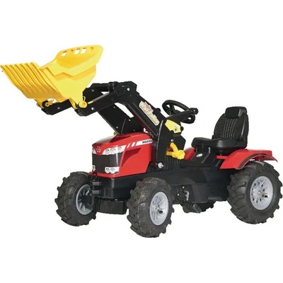 Rolly Toys Massey Ferguson 8650 s čelným nakladačom a pneumatikami