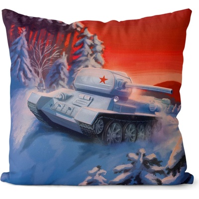 IMPAR Polštář Tank T-34 (Velikost: 55 x 55 cm)