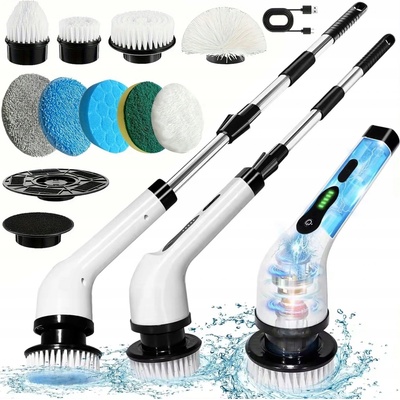 Cleamzy Elektrický rotační kartáč na čištění BEZDRÁTOVÝ MOP 9v1 – Zbozi.Blesk.cz