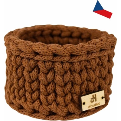 Ošatka na pečivo háčkovaná "M" Asa Selection COPPA KURO P.20cm