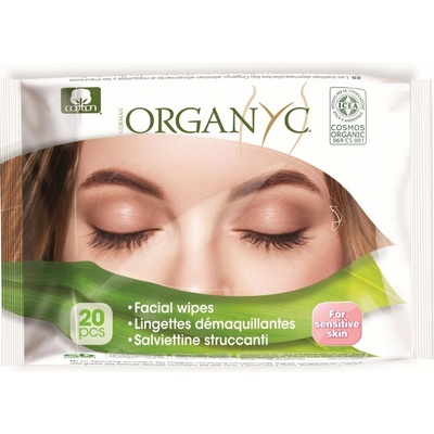 Corman Organyc Bio Organyc odličovací pleťové ubrousky 20 ks