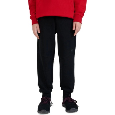 4F JUNIOR-TROUSERS CAS M1103-20S-DEEP BLACK Čierna