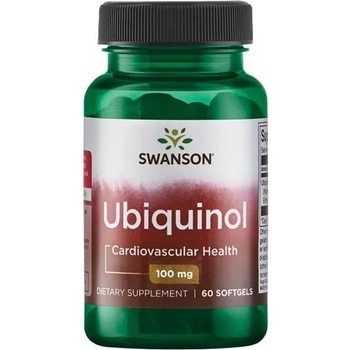 Swanson Ubiquinol, 100 mg, 60 меки капсули, Swanson (SWU377)