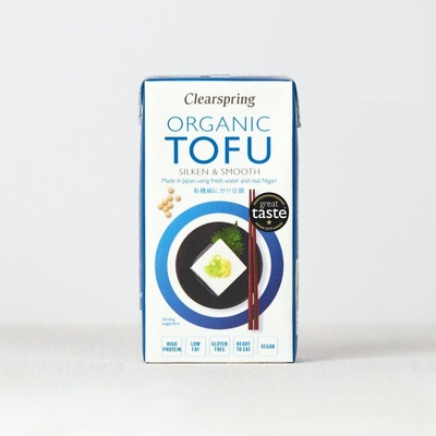 Clearspring Hedvábné tofu, bio 300 g