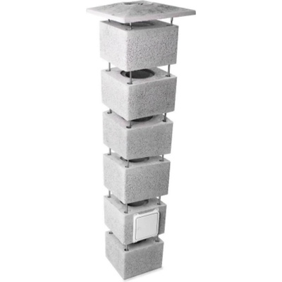 Skorsten Komínová sestava SM20/20 5,5m – Sleviste.cz