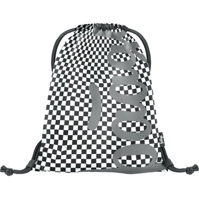 Baagl Skate Ska Pattern bílá černá šedá