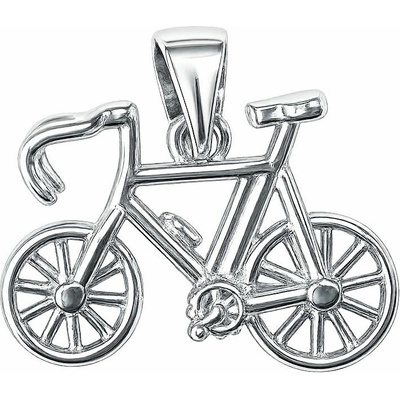 Nubis Stříbrný přívěšek bicykl jízní kolo NB 4277
