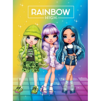Astra Zošit kockovaný A5 Rainbow High