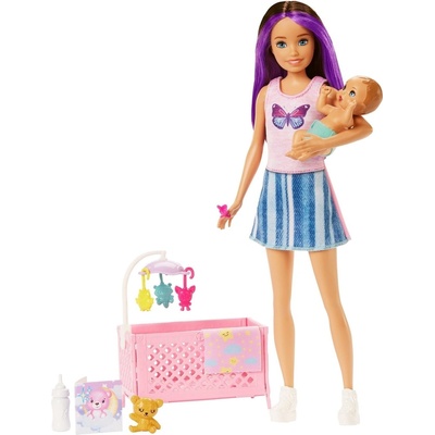 Barbie Chůva herní set Spinkání – Zboží Dáma