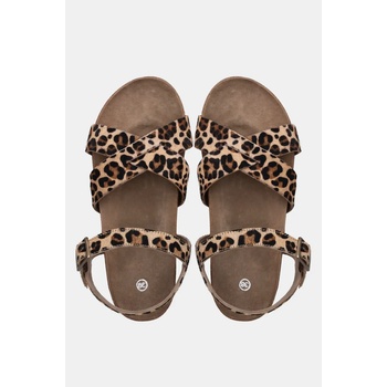 Answear Lab Кожени сандали Answear Lab в бежово (A0186)