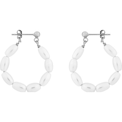 Franco Bene Perličkové náušnice stříbrné 466