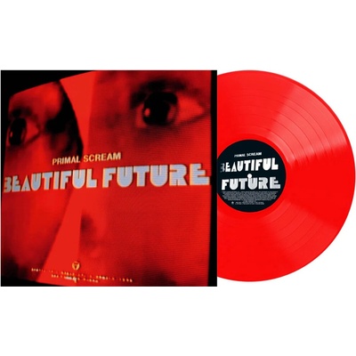 Primal Scream - Beautiful Future Transparent Red Vinyl LP