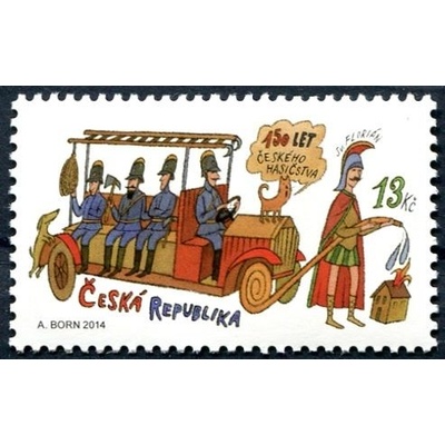 Česká pošta (2014) č. 801 ** - Česká republika - 150 let českého hasičstva
