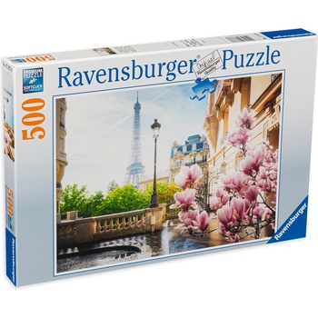 Ravensburger Пъзел Ravensburger от 500 части - Пролет в Париж (12000366)