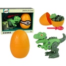 mamido Set Dinosaurus Tyrannosaurus Rex s vajcom DIY skrutkovač